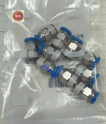 FESTO Nickel-plated  Brass Blue POM NBR Seal QS Straight Push In Fittings 153002	QS-1/8-6	186096	QS-G1/8-6 130675	QS-1/8-6- 100	132037	QS-G1/8-6-100 153004	QS-1/8-8	186098	QS-G1/8-8 130676