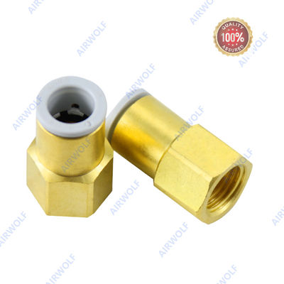 Female Threaded SMC Nickel Plated Brass POM One-touch Straight Fittings KQ2F06-M5A KQ2F08-01A KQ2F10-01A KQ2F12-02A KQ2F08-01N KQ2F08-02N KQ2F10-01N KQ2F10-02N