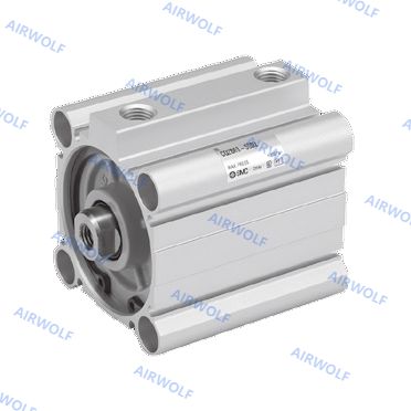 SMC CQ2B Compact Double Acting Pneumatic Cylinder Aluminum Alloy
