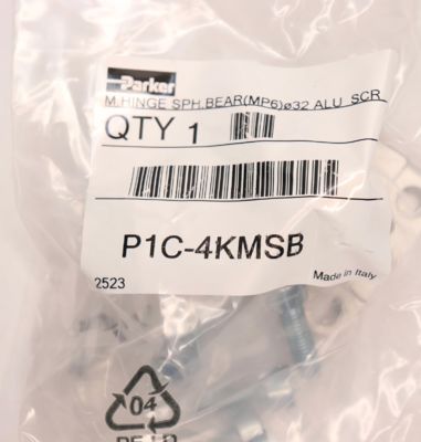 Parker P1C-4QMSB Die-cast Aluminum ISO15552 Clevis Bracket MP2 AB6 MP4 Swivel Eye MP6 for P1D P1F P1E pneumatic cylinders Ø 32 to Ø 125 P1C-4KMCB P1C-4RMTB P1C-4PMCB P1C-4LMTB P1C-4MMTB P1C-4KMSB