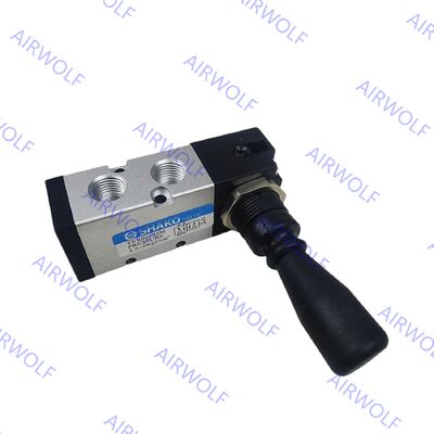 TSV86522M SHAKO Series Hand-Pull Valve TSV86522S TSV98322M TSV98322S 5/2way, 3/2 way 1/4"