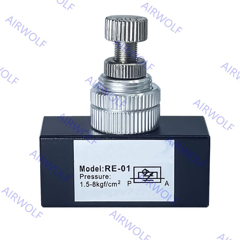 RE-01, RE-02, RE-03, RE-04 Sunrise RE Series One-way Flow Control Valve 1/8", 1/4", 3/8", 1/2"