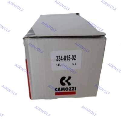 Camozzi 3/2 5/2 Way Solenoide Valve 1/8 1/4 Port 24V DC 230V AC 334-015-02 344-015-02 358-015-02 354-015-02 334-015-02-G77 334-015-02-G7J 334-015-02-G7K 334-015-02-G73 334-015-02-G72 344-015-02-G77