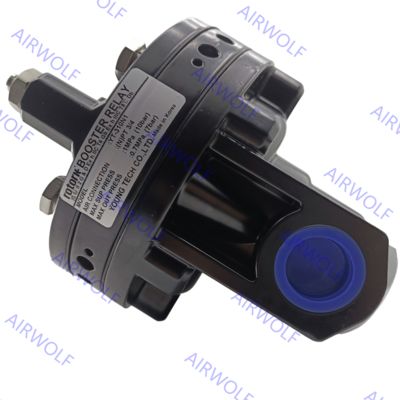 Unidade de Preparação de Ar para Fundição de Alumínio YTC Rotork Volume Booster Relay YT-310N1 com 10 bar de Pressão Máxima de Alimentação, 7 bar de Pressão Máxima de Sinal/Saída e Capacidade de Fluxo de 5,24/4,91
