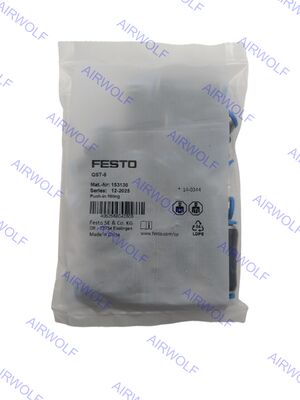 QST-4 QST-4-100 QST-6 QST-6-100 Festo QST Série Push-in T-conector